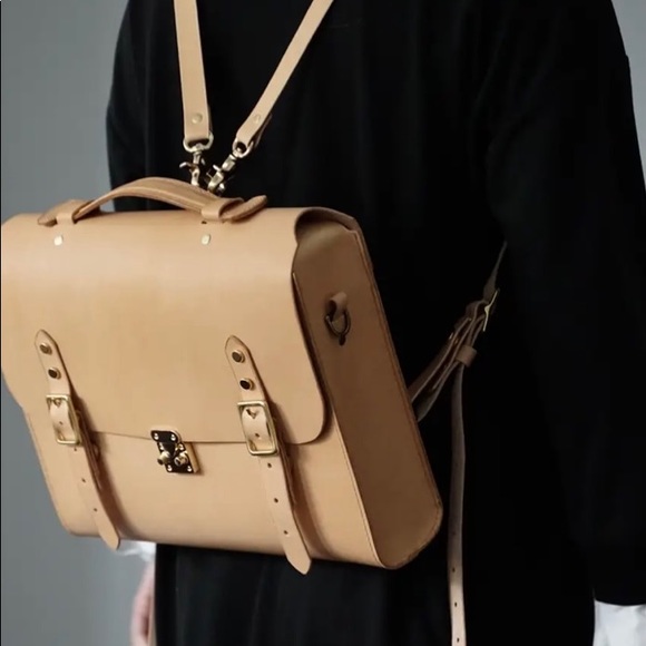 Pre Order your Josephine Satchel/Backpack - Natural colored TODAY! main image 5